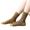 OEM Wholesale Women's Middle Tube Retro Chinese Style Cotton Socks