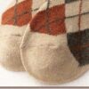OEM Wholesale Medium Length Autumn/Winter Thick English Style Wool Socks