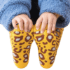OEM Wholesale Children's Cotton Warm Leopard Print Socks