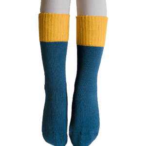 OEM Wholesale Women's Middle Tube Double Colour Cotton Socks